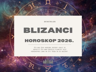 BLIZANCI horoskop za 2026.