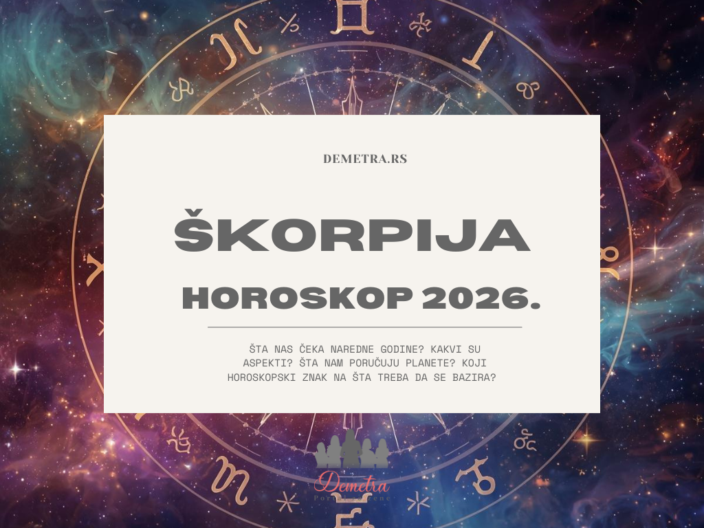 Škorpija horoskop za 2026.