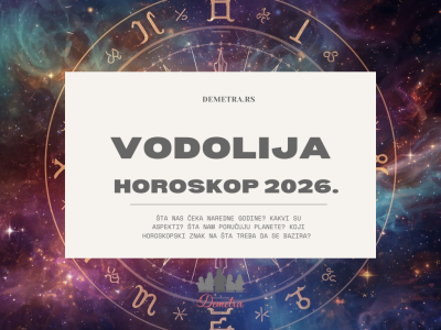 Vodolija horoskop za 2026.