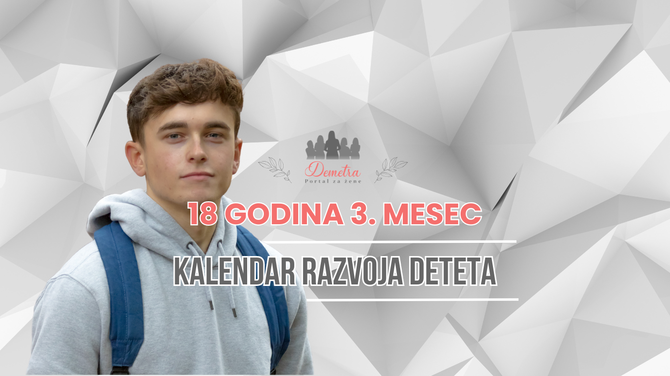 18 godina 3. mesec – Razvoja deteta