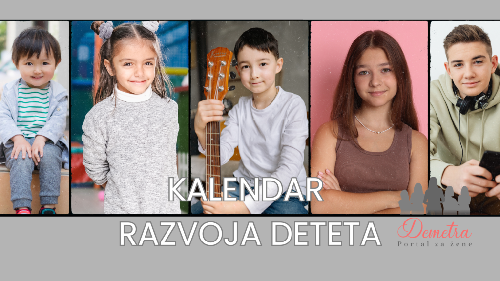 KALENDAR RAZVOJA DETETA