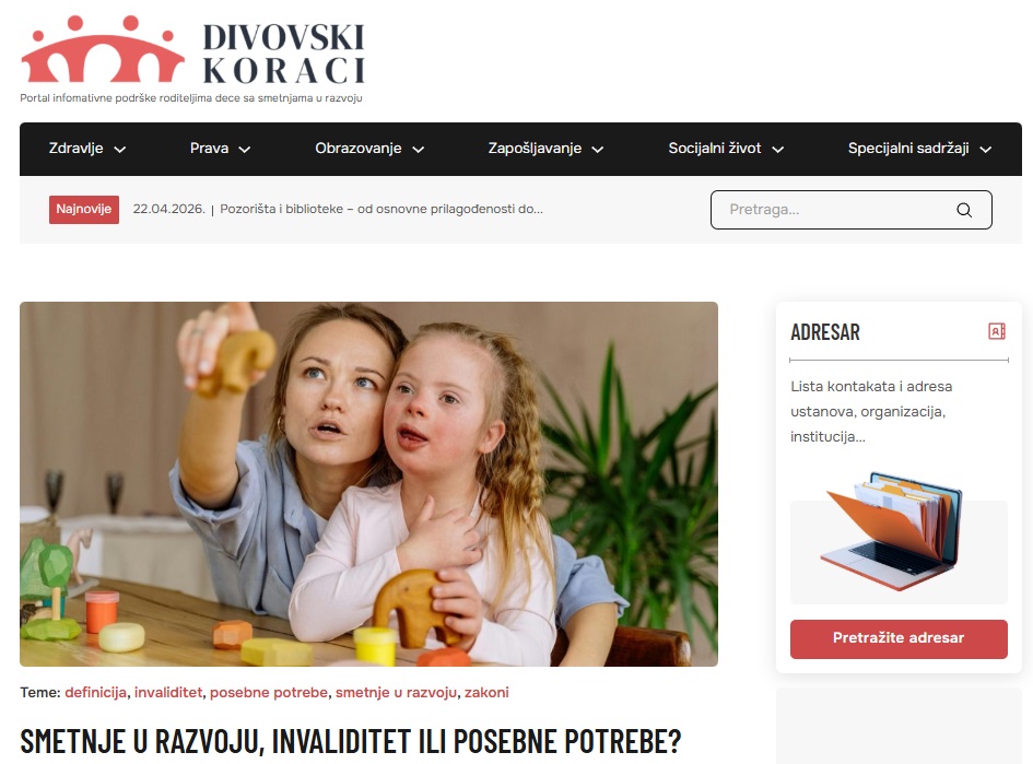 divovski koraci portal