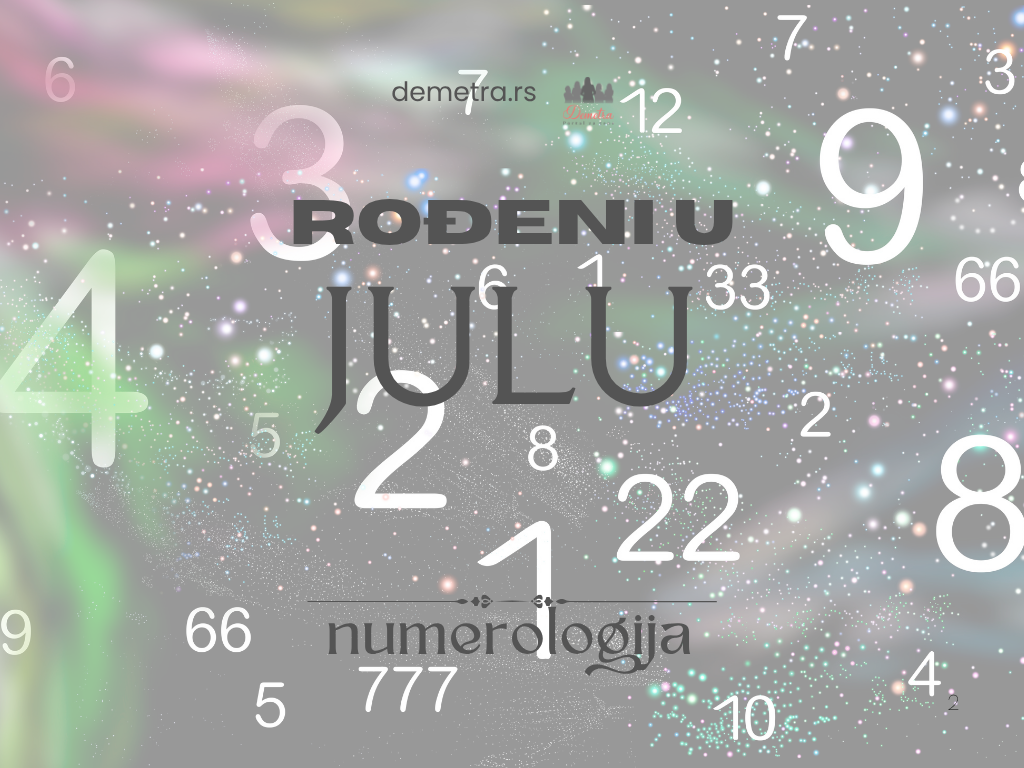 Numerologija: Rođeni u julu