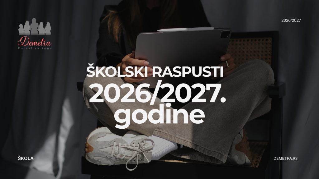 Školski raspusti 2026/2027. godine