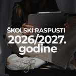 Školski raspusti 2026/2027. godine
